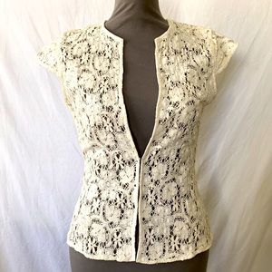 Lace Blouse by Banana Republic M